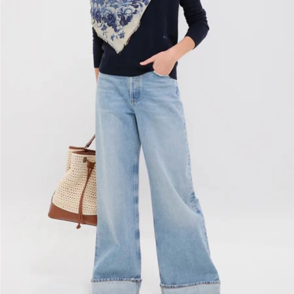 NWOT Tuckernuck Cream Crochet Leather Dakota Bucket Bag - Picture 3 of 11